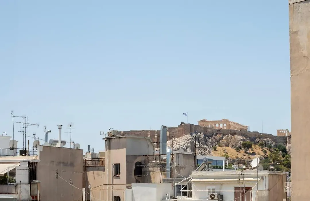 Acropolis View 2bd Bright Penthouse Appartement *